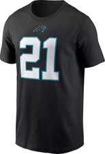 NWT Nike Men's Carolina Panthers Jeremy Chinn #21 Black SZ L N199-00A-9DF-7Z3