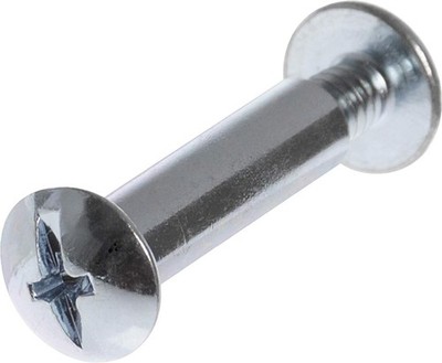 Hillman 44805 10-24 x 2-Inch Steel Binding Posts with Steel Screw 12-Pack Zinc
