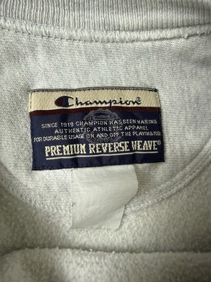 Vintage 90s Champion Reverse Weave Sweatshirt Mens XXL Gray