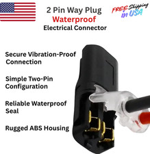 100pcs Double-Wire Plug-in Connector, Cable Clamp with Locking Buckle, AWG 18-22