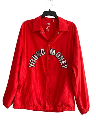 Giacca Young Money Coaches Snap Frond Rosso Medium