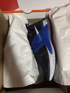 Nike Renew Fusion Mens Sz 8 Running Shoes BLK/Blue Athletic Trainer CD0200 400