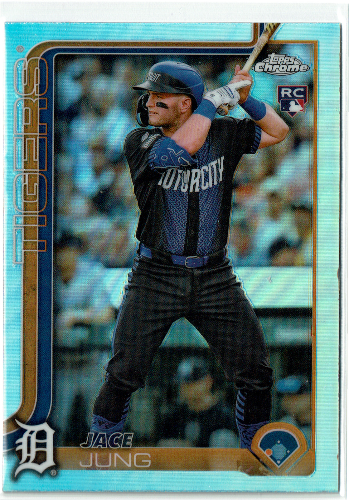 2025 Topps Chrome - Jace Jung #225 Refractor (RC)