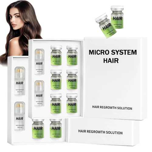 1-3 CONJUNTO Sistema de Regeneración del Cabello Alphainfuse, Tratamiento Avanzado para el Crecimiento del Cabello Ginseng - Imagen 14 de 15