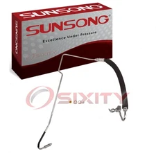 Sunsong Pump To Gear Power Steering Pressure Line Hose for 2003-2006 ir