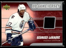 2006-07 Upper Deck Game Jerseys Georges Laraque Phoenix Coyotes #J-GL