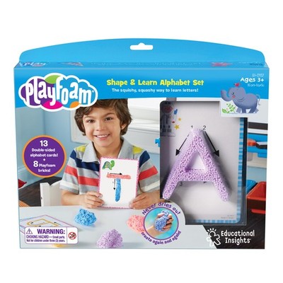 Learning Resources Ensemble Playfoam d'apprentissage des Formes de Lettres