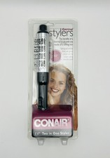 CONAIR 1 1/4" TWO IN ONE STYLER Curling Brush THERMAL STYLERS MODEL CD92BC 1998