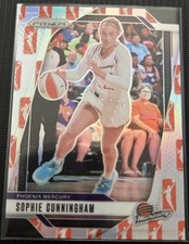 2024 Panini Prizm WNBA Sophie Cunningham #117 WNBA Logo Prizm SP Phoenix Mercury