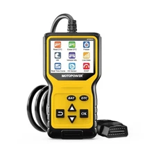 MOTOPOWER MP69033 Pro OBD2 Scanner Code Reader Check Engine Fault Light Diagn...