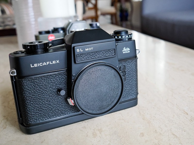 Leica Leicaflex SL MOT Black 35mm Film SLR Camera Body Excellent Must See