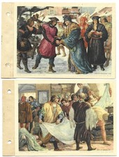 DIE LEIPZIGER MESSE IM WANDEL DER ZEITEN - Folge IV.Herbst 1948 - 2 Bl&auml;tter EsSt