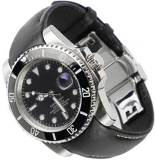 20mm Leder Uhrenarmband für Rolex Daytona Submariner GMT II 2 Armband Uhrenband