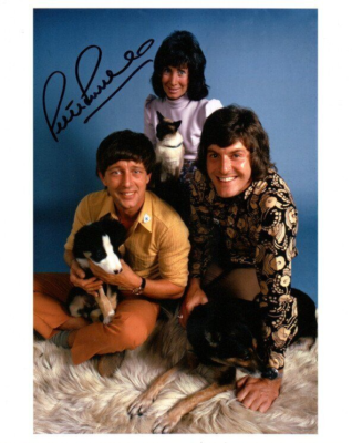 Television Autograph: PETER PURVES (Blue Peter) Signed Photo UK
