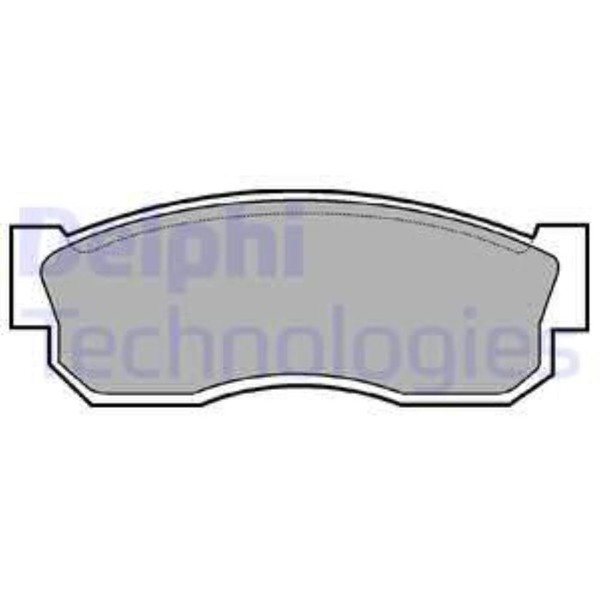 Delphi BremsbeläGe Vorne FüR Nissan Sunny I Cherry III Subaru Justy Libero Bus-image