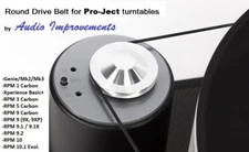 PRO-JECT GENIE/RPM1, RPM3, RPM9 AND RPM10 - Audio Improvements Drive Belt