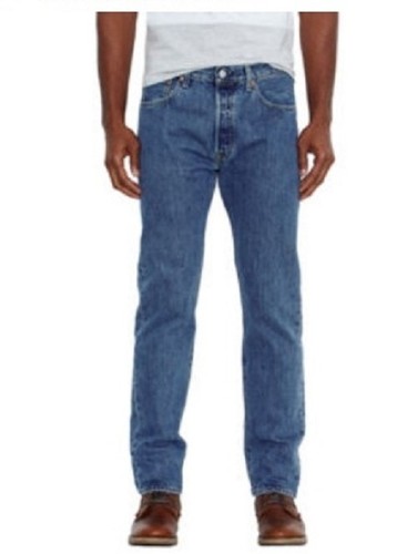 Levi's 501 Original Fit Jeans Straight Leg Button Fly 2 Washes 4 Sizes NWT - Picture 3 of 3