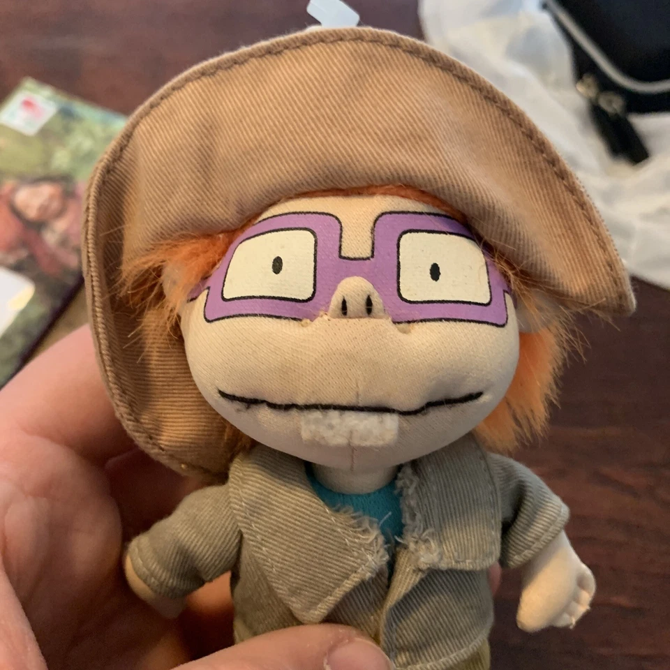 1997 Phil, Tommy, Chunky PVC boneco de ação de pelúcia boneca Rugrats Nickelodeon B1 - Imagem 4 de 4