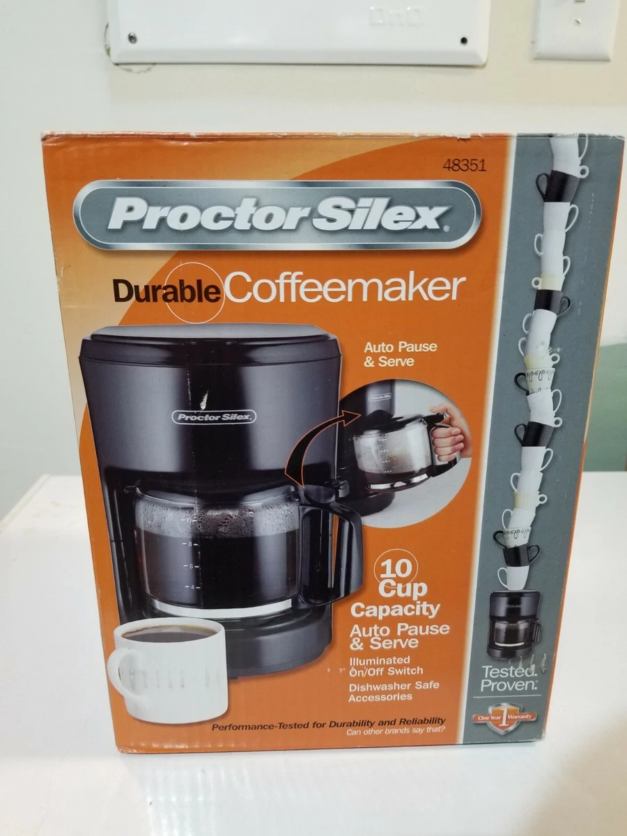 Proctor Silex Durable 4 Cup Coffeemaker