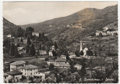 S. BARTOLOMEO E SERETA - GENOA - TRAVEL 1954 -16172-
