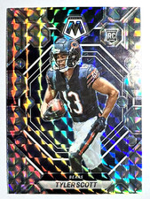 ROOKIE CARD TYLER SCOTT Chicago Bears 2023 Mosaic SILVER PRIZM PARALLEL #371