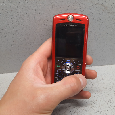Motorola SLVR L7 Red Mobile Phone | eBay