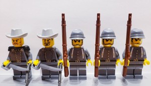 lego civil war confederate soldiers