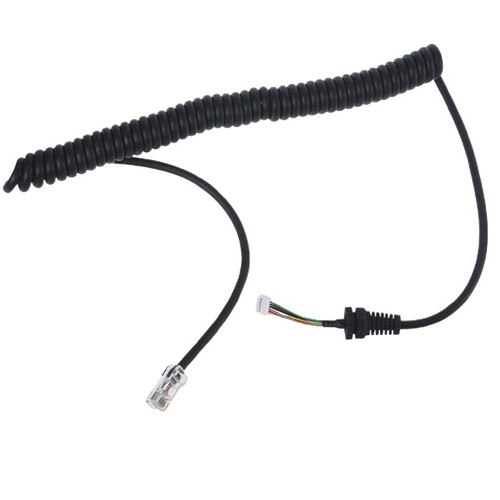 70cm Multi-frequency Sturdy Microphone Cable for MH 36B6JS MH-48A6 FT-8900R - Zdjęcie 6 z 8