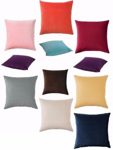 NEW IKEA SANELA COTTON VELVET CUSHION 