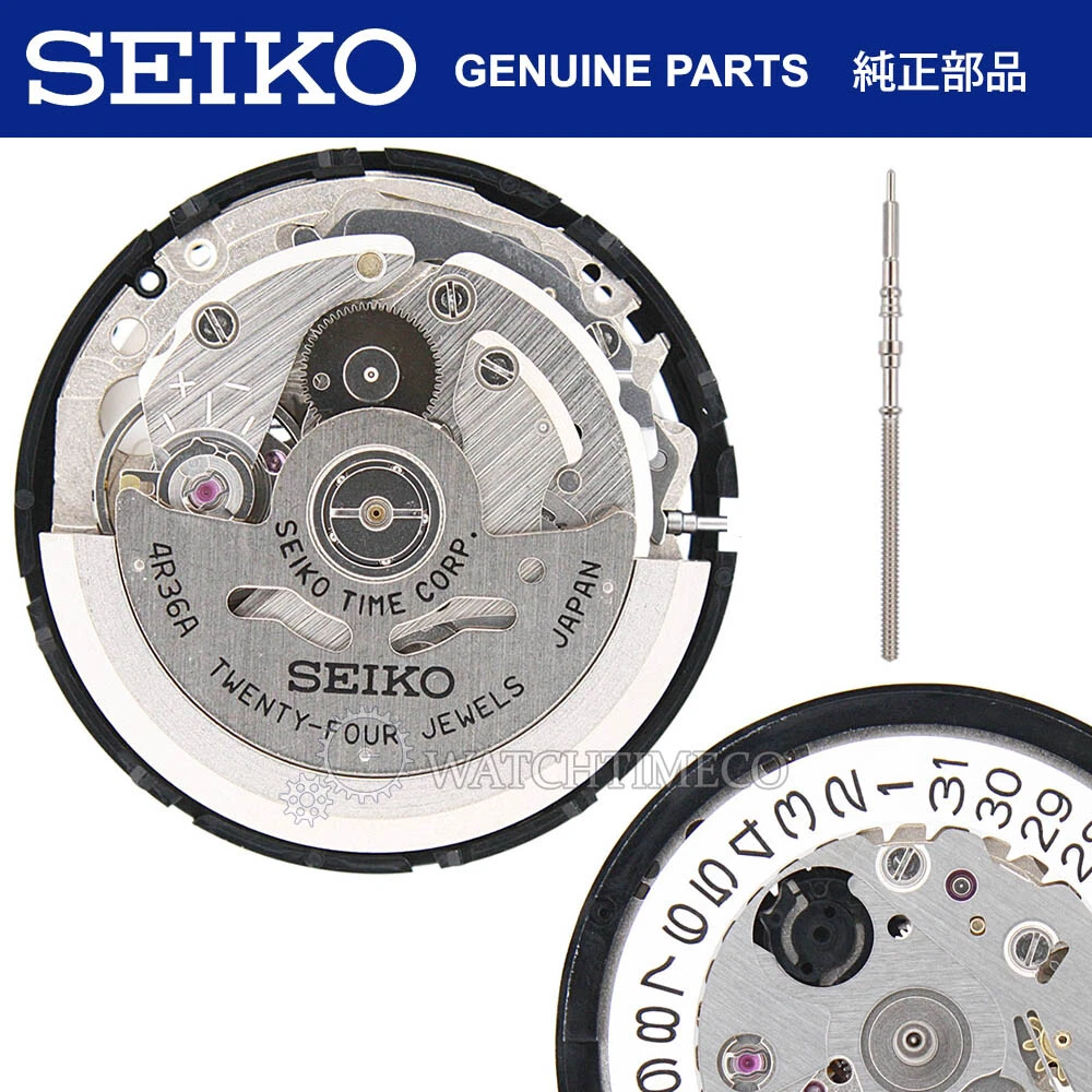 SEIKO 4R36 Automatic Watch Movement Date/Day @ Made in Japan eBay