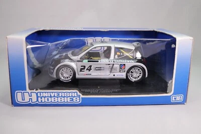LJ549 UNIVERSAL HOBBIES 4506 1/18 Renault sport Clio Trophy Catalunya #24 - Photo 1/4