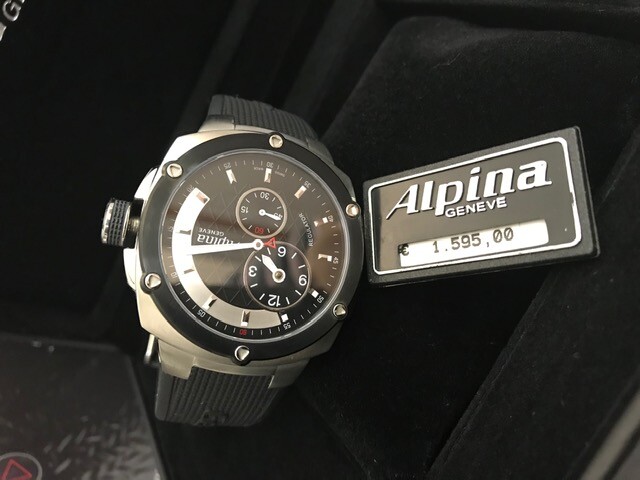 ALPINA AVALANCHE EXTREME GENEVE (ジャンク品) Alpina Geneve Avalanche Regulator Automatic Watch Men