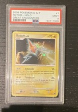 PSA 9 Pop 29 Rotom 7/106 HOLO D&P Diamond & Pearl Great Encounters Pokemon Card on eBay