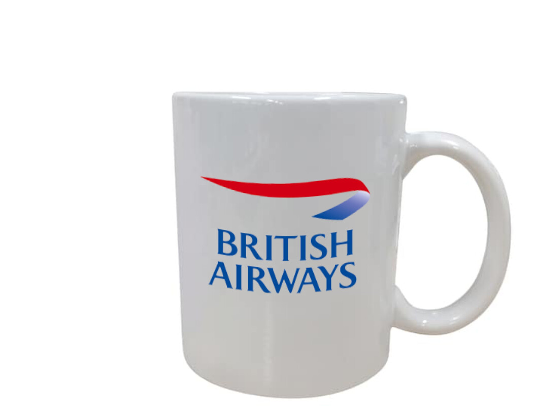 British Airways Logo UK Airline Souvenir Pilot Employee Coffee Mug Tea ...