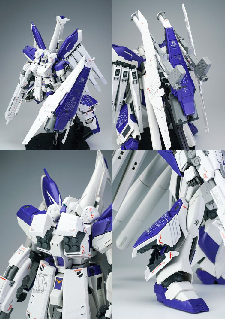 HWS kit set for MG 1/100 RX93 Hi nu Ver ka | eBay