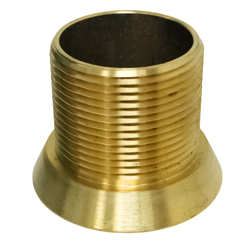 ProFlo PF107 1-1/2" x 1-1/4" Urinal Spud – Cast Brass w/ Rubber Gasket - Picture 3 of 12