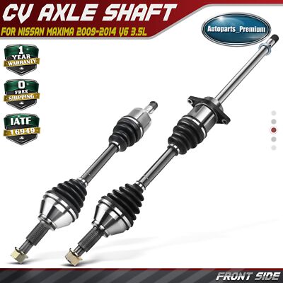 BRTEC Front CV Axle Shaft Assembly - Driver Side For Nissan Maxima V6 3.5L 2009-2014