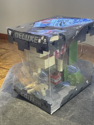 New Minecraft Creeper Anatomy Authentic Jinx Mojang Vinyl - Picture 9 of 12