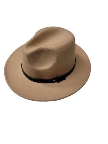 Unisex Fedora Hat 35% Wool Felt Panama Hat - Picture 4 of 21
