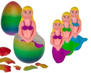 Fai crescere la tua propria sirena Ragazze giocattolo Jumbo Rainbow Uovo