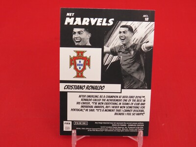 Cristiano Ronaldo SILVER Parallel NET MARVELS Insert 2022-23 