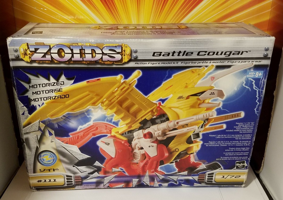 ZOIDS ゾイド バトルクーガー Zoids Battle Cougar # 111 Hasbro Model Kit Motorized