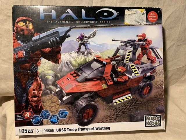 halo mega bloks troop transport warthog