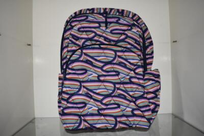 Vera Bradley Essential Large Backpack Retro Ribbons 50780  display picture 2