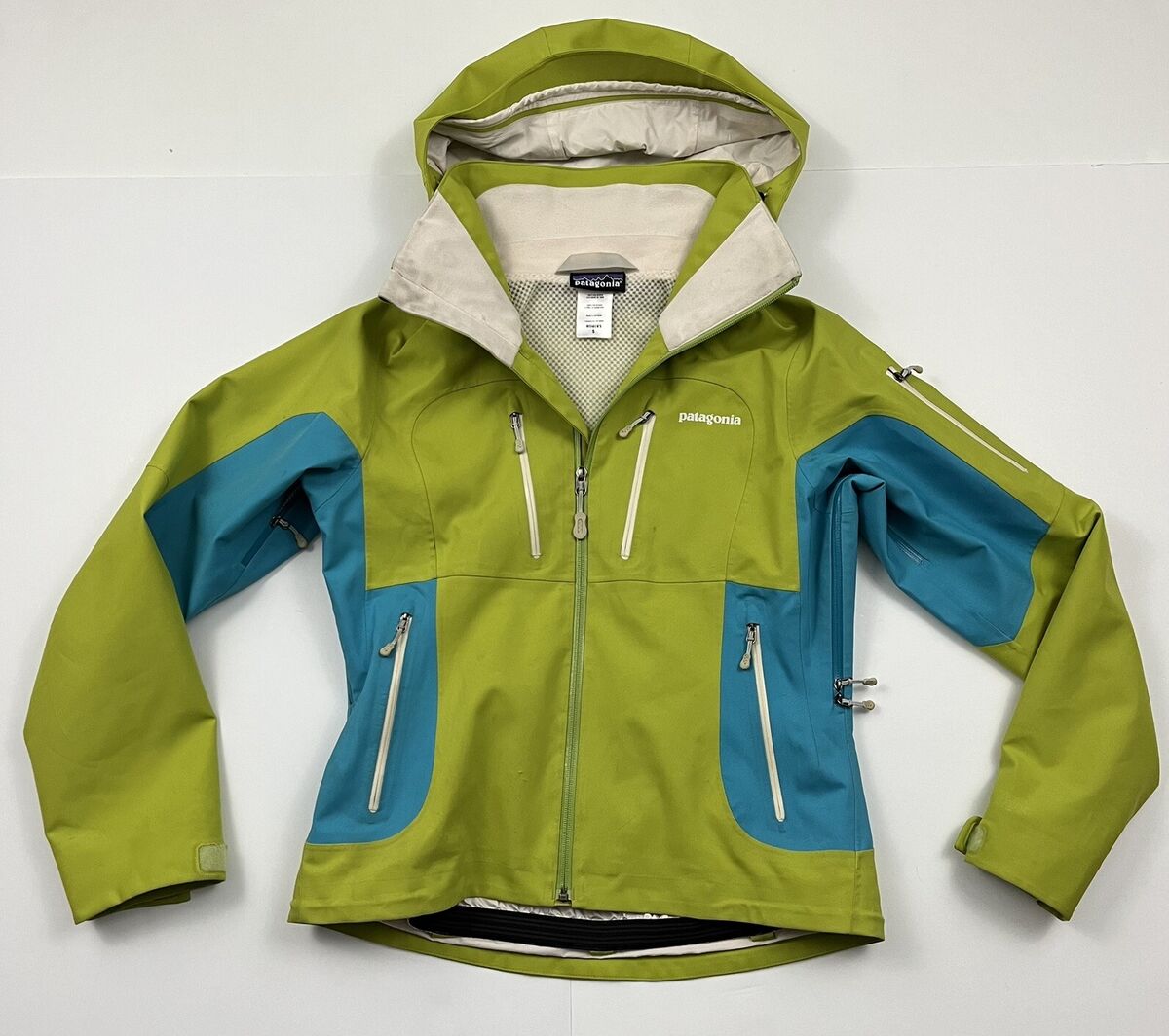 Patagonia Powder Bowl Jacket Womens Small H2NO Hooded Patagonia Powder Bowl Jacket Womens Small H2NO Hooded