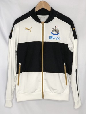 puma tracksuit black and gold