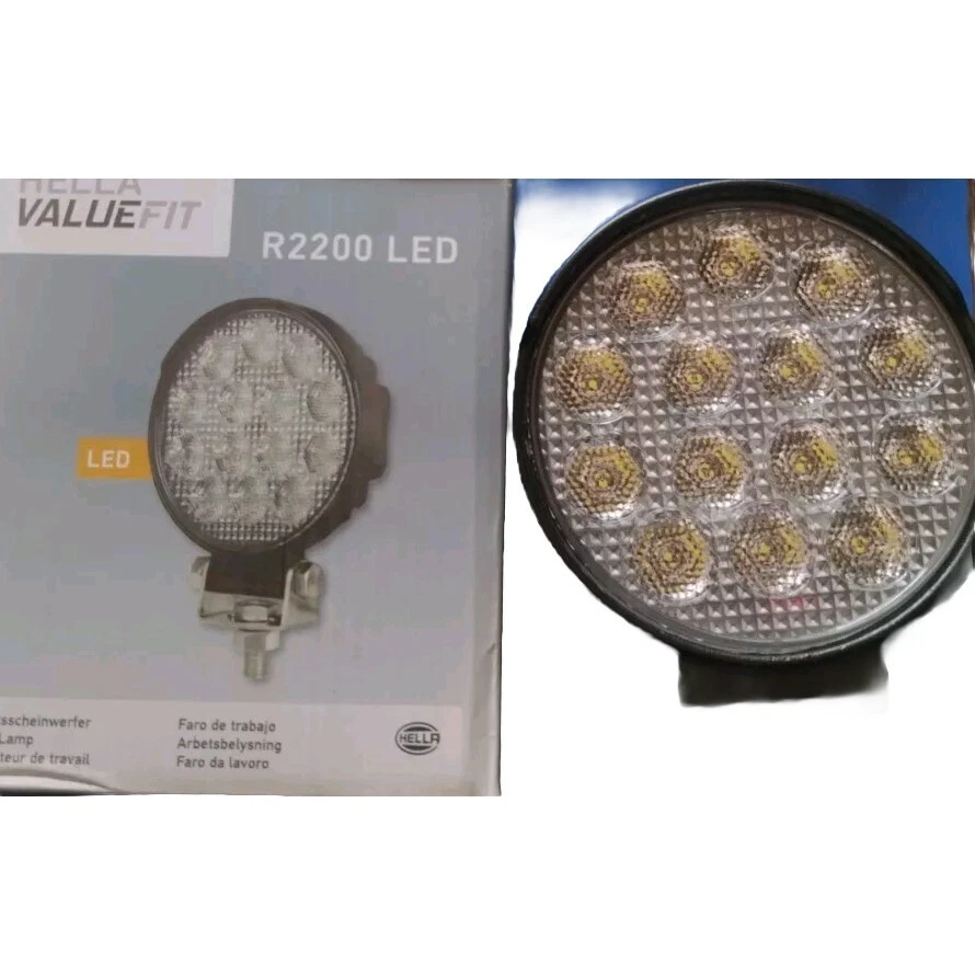 Hella 5 Inch Spotlight Fog Lamp Drive Lamp Led High Power Black Top Quality - Image 3 of 3