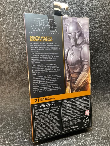 Star Wars Actionfigur: Death Watch Mandalorian (6" Black Series, #21) - Bild 2 von 9