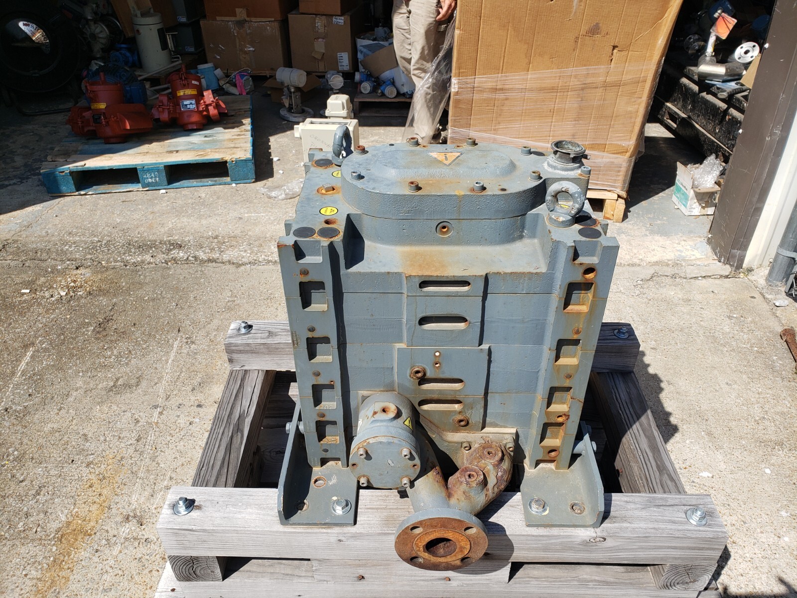 EDWARDS EDP 400 BARESHAFT PUMP A70755000XS NEW OLD STOCK eBay