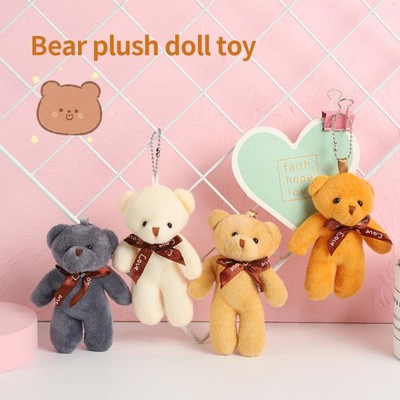 Gift Key Chain Pendant Decorative Cute Teddy Bear Doll Gift Need Trend Teddy Bea